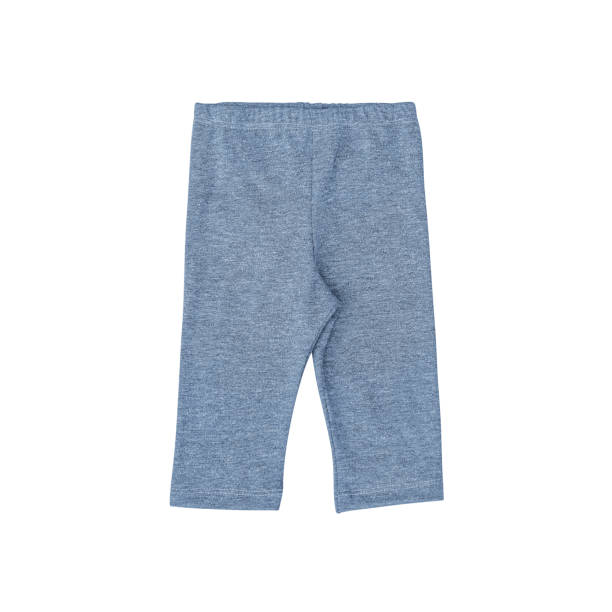 istock Color baby's trousers isolated on a white background 1058945840