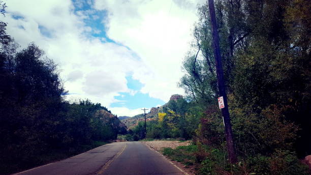 On the road to Manitou Spring, Colorado