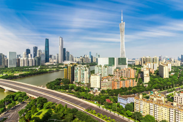 istock Guangzhou downtown skyline 1059007618