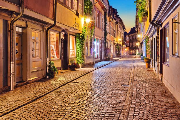 istock Erfurt city old houses (Germany) 1059024962