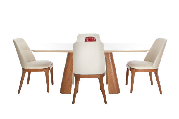 istock Wooden and fabric Chair  isolated on white 1059042648