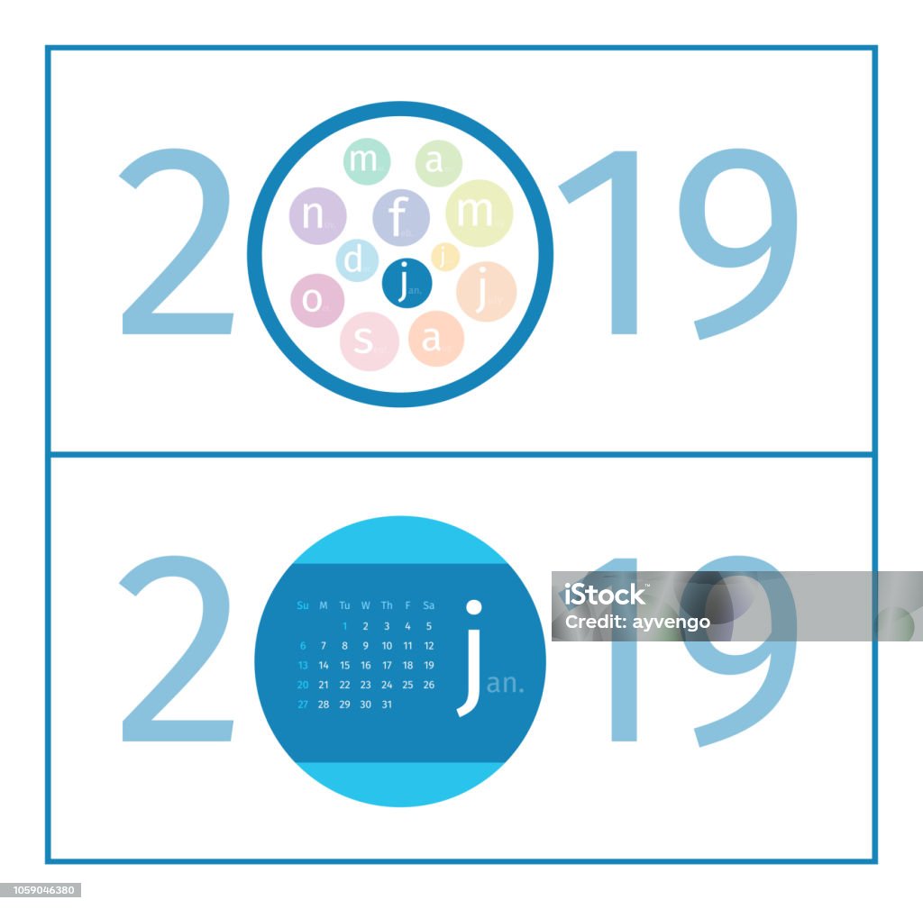 1 월 달력 페이지 서식 파일 2019 12월 31일에 대한 스톡 벡터 아트 및 기타 이미지 - 12월 31일, 1월, 2019 ...