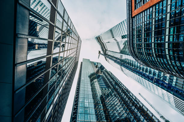 istock Skyscrapers in financial district 1059048370