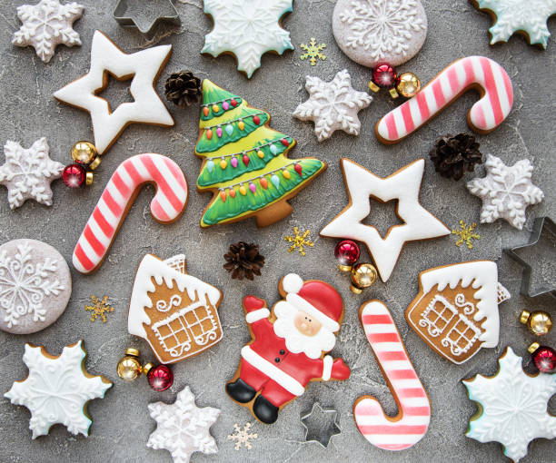 istock Christmas homemade gingerbread cookies 1059057836