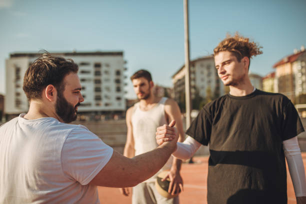 istock Match on street court 1059082644