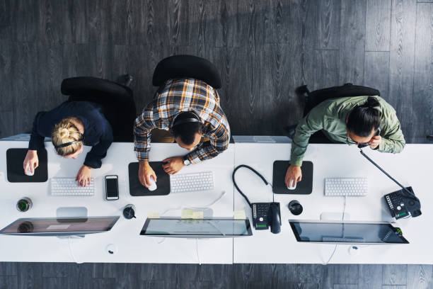 istock Our support team await your call 1059088688