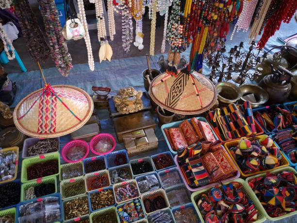 istock Sunday market in Sabah, Borneo. 1059088942