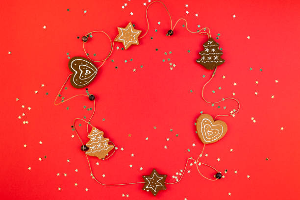 istock New Year Christmas holiday decoration flat lay 1059102444