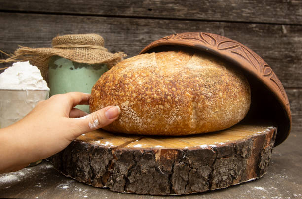 istock homemade bread, flour and sourdough 1059114220
