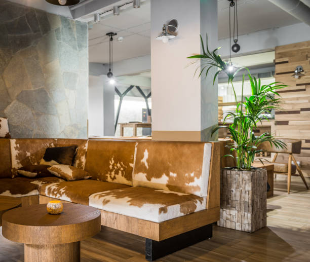 istock Interior design of hotel lobby bar or restaurant 1059115906