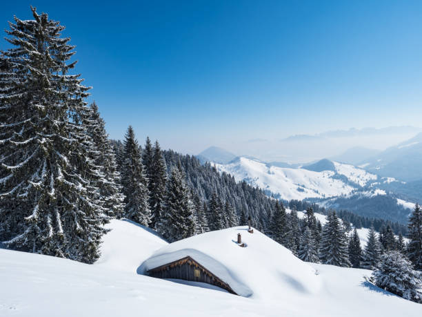 istock Winter in the mountains 1059116740