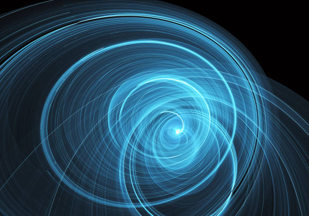 Computer generated abstract tehnology image. Three-dimensional 3D fractal, texture