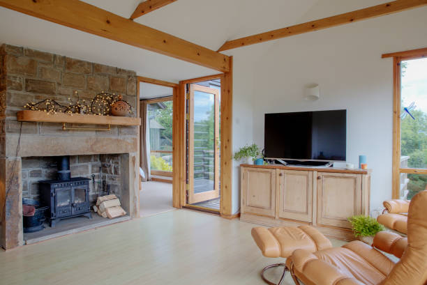 istock Cozy Living Room Interior 1059141240
