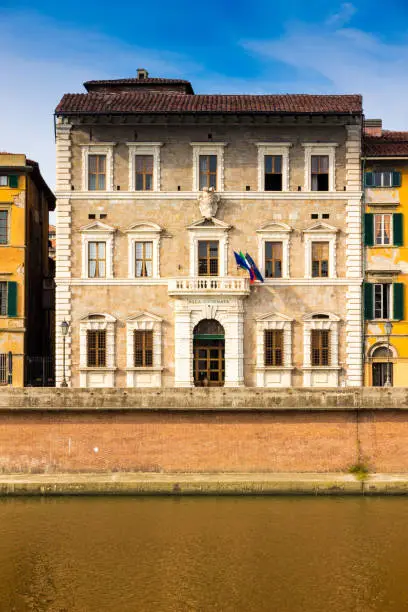 Photo of Pisa University rectorate headquarters in Tuscany, Italy