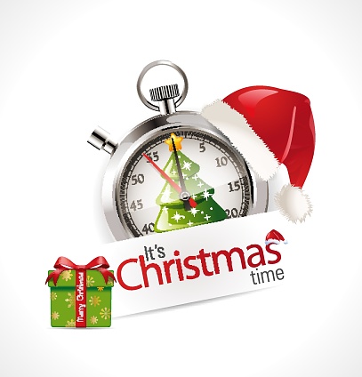 istock Stopwatch - Christmass time 1059144692