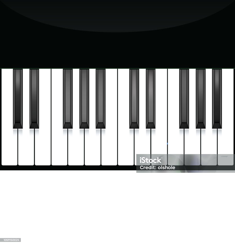 Phím Đàn Piano Bàn Phím Dụng Cụ Nền Âm Nhạc Phẳng Hình Minh Họa ...