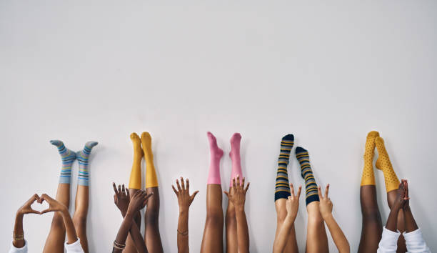 istock Cosy socks makes happy feet 1059156738