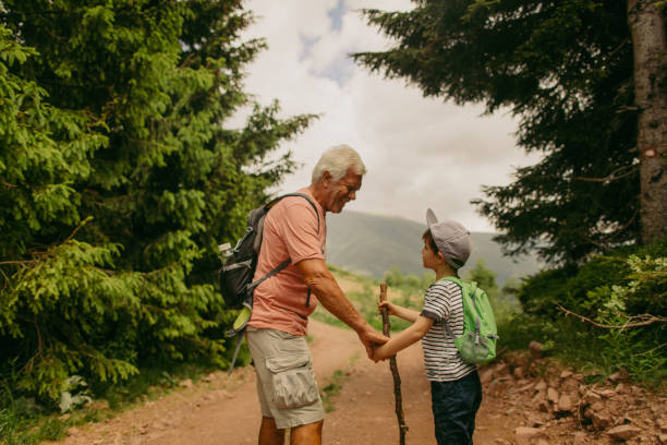 istock Hiking with my grandpa 1059157308