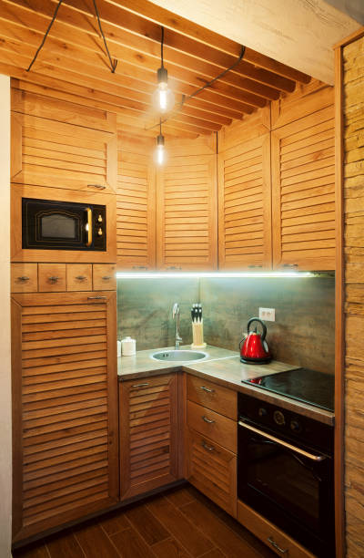 istock Small Wooden Apartment 1059158534