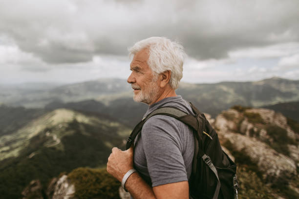 istock Portrait of a senior hiker 1059159970
