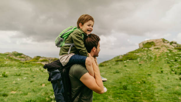 istock Hiking with my father 1059162094