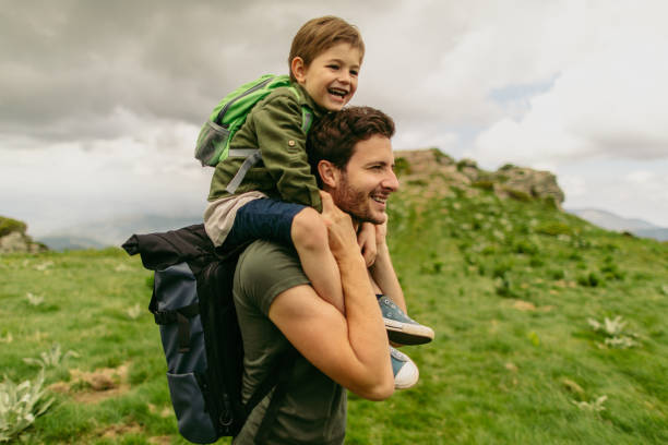 istock Hiking with my father 1059162288