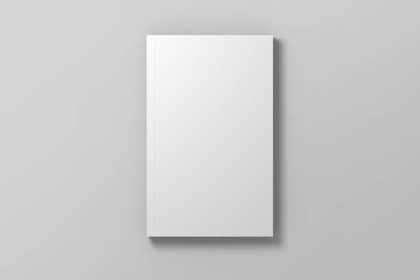 istock Blank 3D illustration of book cover mock up. 1059167002