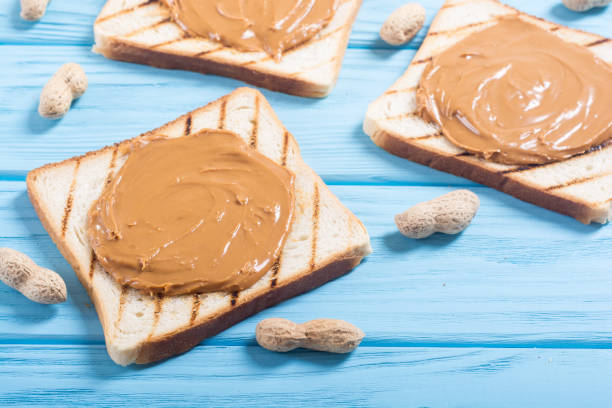 istock Peanut butter sandwiches 1059214566