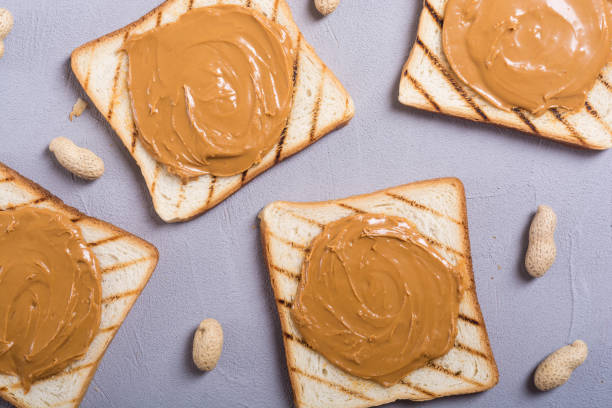 istock Peanut butter sandwiches 1059214606