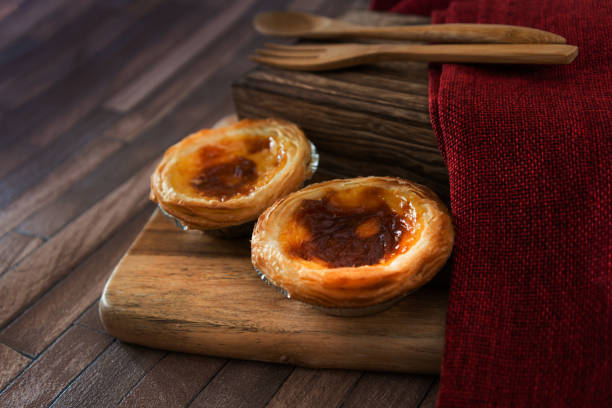 istock delicious portuguese egg tart dessert 1059223364