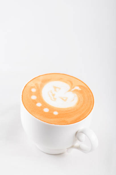 istock Halloween coffee drink with pumpkin 1059233324