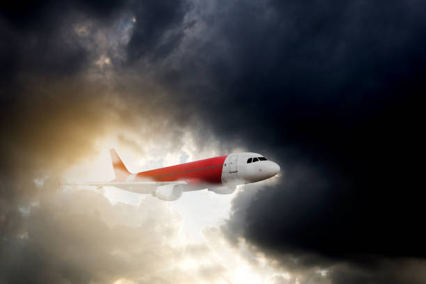 istock Airplane in the sky and cloud 1059240622