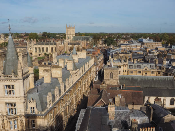 istock Aerial view of Cambridge 1059241578