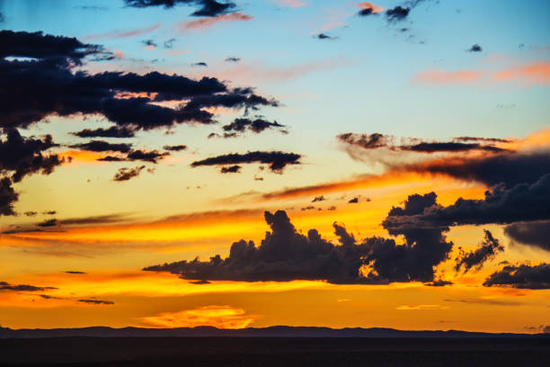 istock Majestic Sky and Clouds at Sunset in New Mexico 1059244348