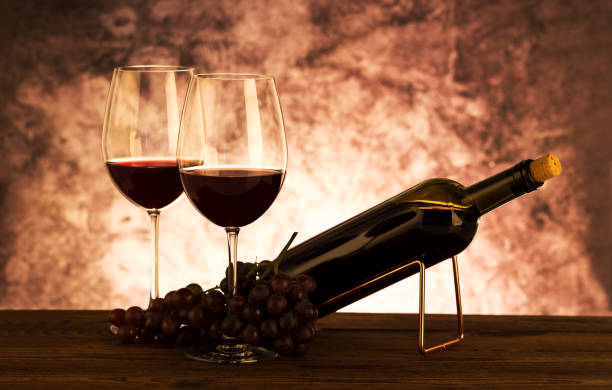 istock Wine Glasses and Grapes 1059245458