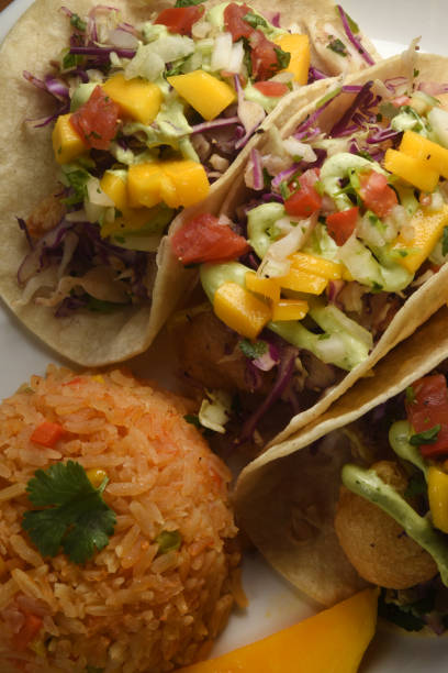 istock Baja Fish Tacos Isolated 1059259606