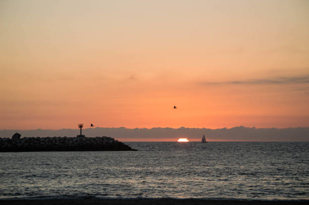 istock Sunset over Marina del Rey 1059260202