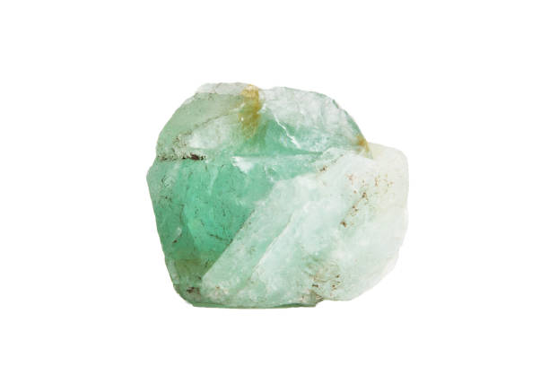 istock Semi-precious stones and minerals on a white background 1059272280