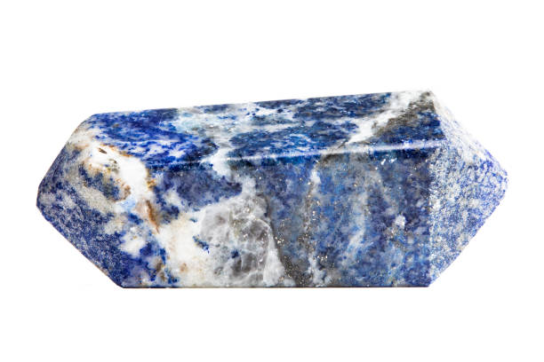 istock Semi-precious stones and minerals on a white background 1059272750