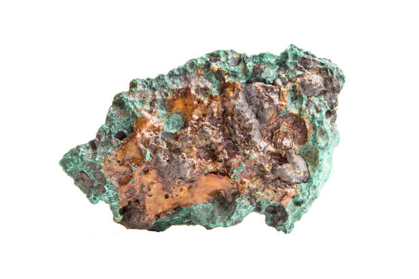 istock Semi-precious stones and minerals on a white background 1059273112