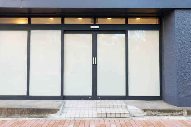 istock Shop Boutique Store Front with Big Window and Place for Name 1059273174