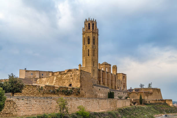 istock Old Cathedral of Lleida, Spain 1059282996