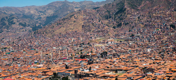 istock Elevated View Of Cuzco City In Peru 1059283906
