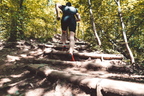 istock Rough forest trail is perfect for hard core runners 1059284124