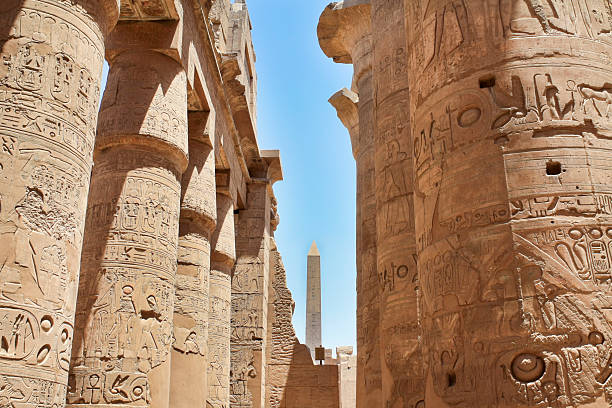 Karnak Temple, Egypt stock photo