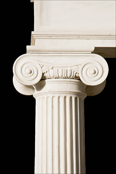 istock Detail of an ancient Greek pillar 105929352
