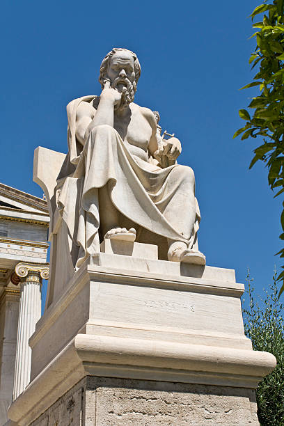 istock Socrates statue at Athens, Greece 105929726