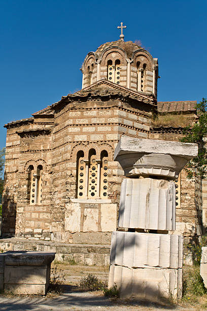 istock Ancient Agora at Athens city in Greece 105929729