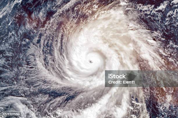 Super Typhoon Yutu Strongest Storm On Earth In 2018 Satellite View Elements Of This Image Furnished By Nasa Stock Photo - Download Image Now