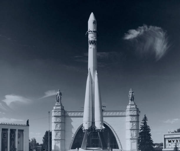 istock Layout of Vostok carrier rocket at VDNKh 1059302386